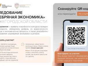 ИССЛЕДОВАНИЕ «СЕРЕБРЯНАЯ ЭКОНОМИКА В НИЖЕГОРОДСКОЙ ОБЛАСТИ»