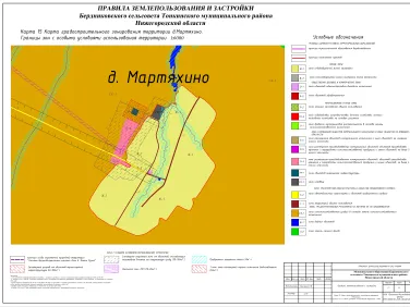 ПЗЗ сельского поселения Бердники и близлежащих населенных пунктов