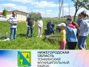 Встреча жителей улицы Заречная  с главами районной и поселковой администраций